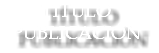 TÍTULO PUBLICACIÓN